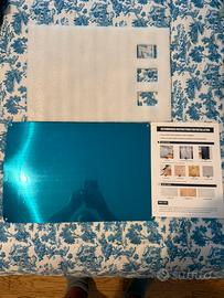 lavagna magnetica da parete blu