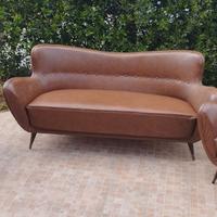 Divano con due poltrone anni 50/60