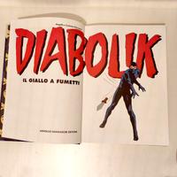libro fumetto DIABOLIK copertina rigida