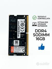 RAM Sodimm ddr4 16gb - Testata e funzionante 