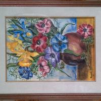 Olio su tela con cornice