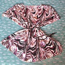 Copricostume/poncho in raso