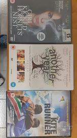 Collezione di DVD in lingua inglese (titoli sotto)