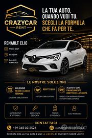 Noleggio auto senza busta paga