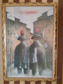 Quadro raffigurante Carabinieri in Grande Uniforme