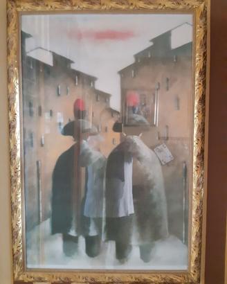 Quadro raffigurante Carabinieri in Grande Uniforme