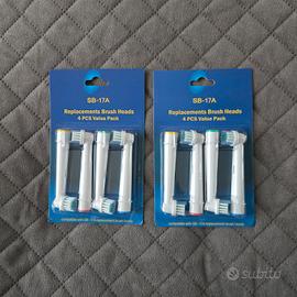 Testine di ricambio compatibili oral b (non io)