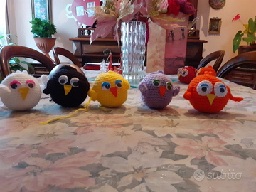 Gufetti ad uncinetto