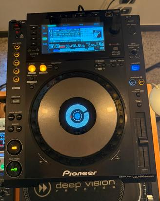 Coppia CDJ Pioneer 900 nexus PERFETTI