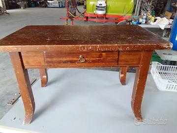 Tavolino e pouf vintage 