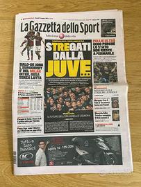 La Gazzetta dello Sport 5 Maggio 2014 Scudetto Juv