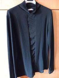 Lupetto donna manica lunga in cotone elasticizzato