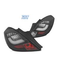 FANALI A LED BAR PER OPEL CORSA D 3P 06-14 NERI