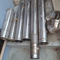 5 metri tubi inox  da 150