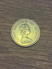 Queen Elizabeth II Hong Kong one Dollar 1978