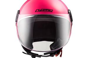 LS2 Casco Moto Jet SPHERE LUX Fluo Pink NUOVO