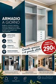 Armadio a giorno
