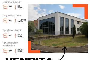 Capannone con possibilità di frazionamento