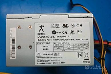 Alimentatore PSU PC Power Man IP-P300AJ3-1 300W AT