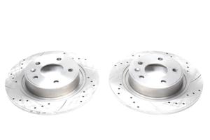 DISCHI FRENO PER DAEWOO CHEVROLET FORATI SCANALATI