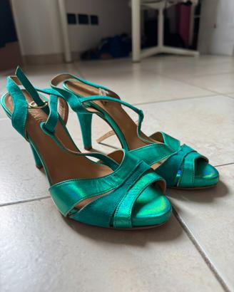 Scarpe color verde di Lazzari