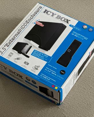 ICY BOX IB-366StU3+B box toolless USB3 per HD SATA