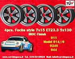 4 pz. cerchi Porsche Fuchs 7x15 ET23.3 911 -1989 9