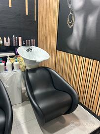 vasca lavaggio per parrucchieri