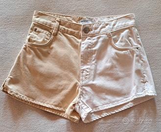 Shorts donna bicolore Bershka