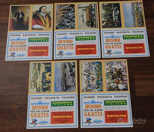 Figurine Panini Risorgimento italiano vintage