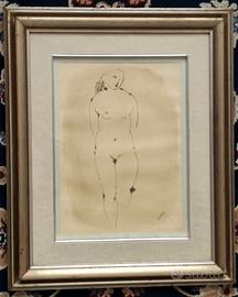 Quadro "nudo di donna" di Elio Pulli
