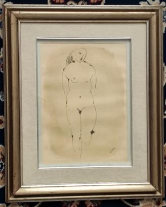 Quadro "nudo di donna" di Elio Pulli