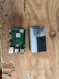 raspberry pi3 con schermo touch