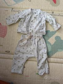 Completo Petit Bateau nuovo 3 mesi unisex