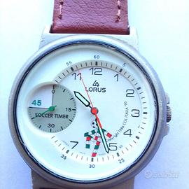 Orologio Lorus Italia 90, ideato per i mondiali