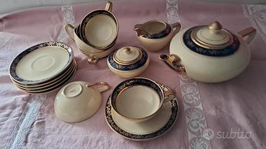 servizio da the ceramica La Fiamma