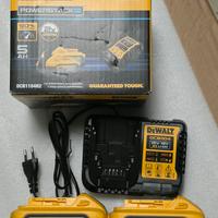 NUOVO DEWALT KIT BATTERIE 5AH 18V POWERSTACK X2 