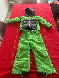 Tuta neve bambino e Pile tg.3-4 anni 104 cm