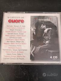 Compilation 4 CD anni 90 