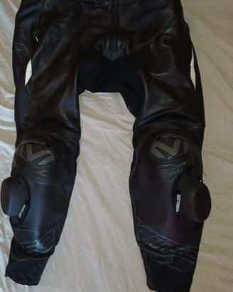 Pantalone in pelle Moto Mtech Speed RR Neri