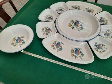 servizio piatti per cena in piedi