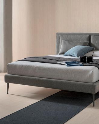 Wiki - Letto con testiera con cuscini