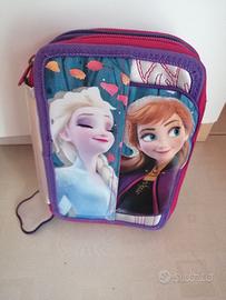 Zaino e Astuccio Frozen Disney Elsa e Anna