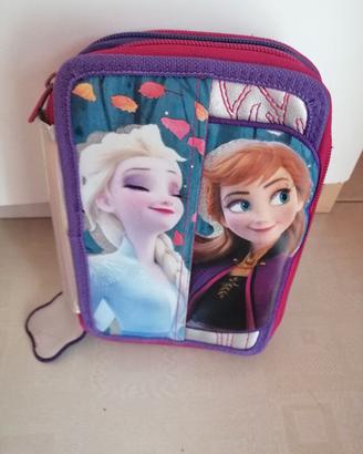 Zaino e Astuccio Frozen Disney Elsa e Anna