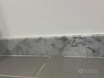 Battiscopa Zoccolino Marmo Bianco Carrara