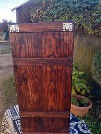 vecchio baule ristrutturato. 