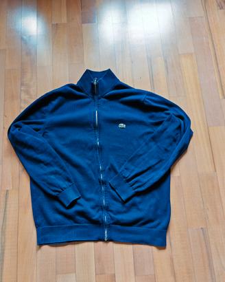 felpa lacoste originale colore blu Marino taglia6