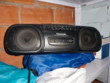 stereo Panasonic con mangiacassette 