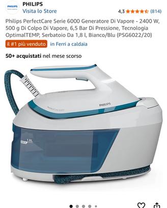 Ferro da stiro vapore continuo