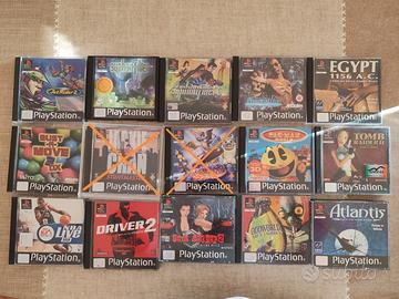 Lotto 13 videogiochi PS1 PlayStation Pal Ita Multi